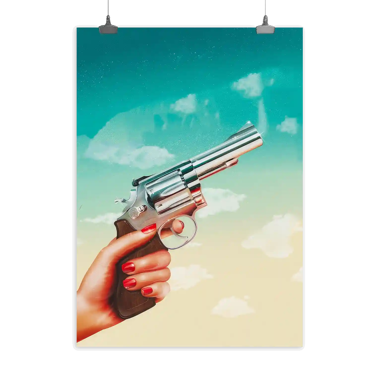 Gta V Smoking Gun Poster Poster